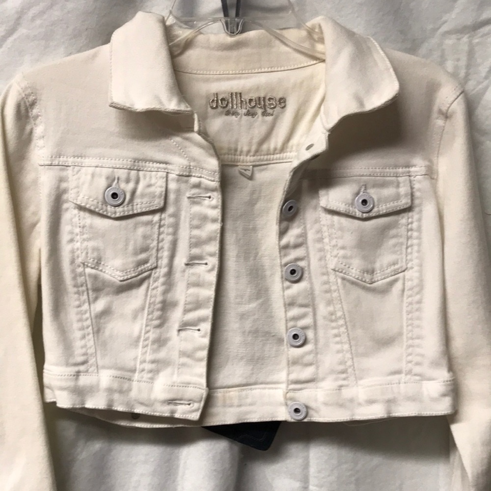 Vintage 1980’s jean jacket Splatter Paint Me! Sz S